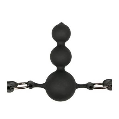 Pecker Gag - Tripple Ball Shaped (ET-2) Side View