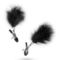 Nipple Clamps with Feather Teasers (ET-4) Unboxed View