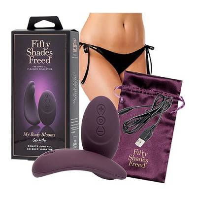 50 Shades of Grey - My Body Blooms Remote Control Knicker Vibe Open Box View