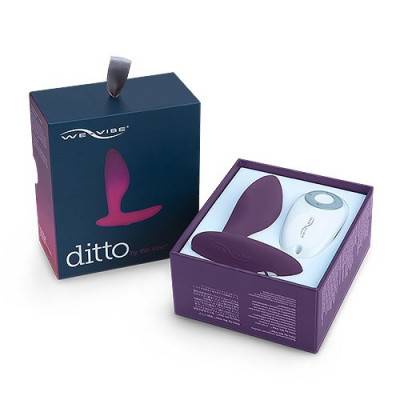 We-Vibe Ditto Vibrating Anal Plug - Purple Boxed View