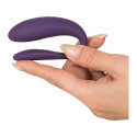 We-Vibe Unite Couples Vibrator - Purple Side View Handheld