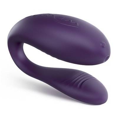 We-Vibe Unite Couples Vibrator - Purple Side - Top View