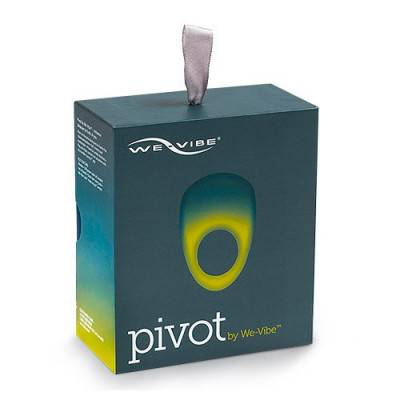 We-Vibe Pivot Vibrating Penis Ring - Blue Boxed View