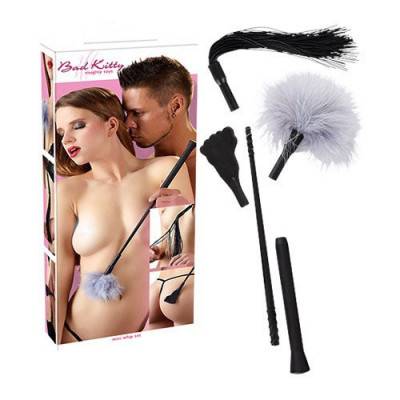 Bad Kitty - Three Piece Flogger Set (BK-2) Unboxed View