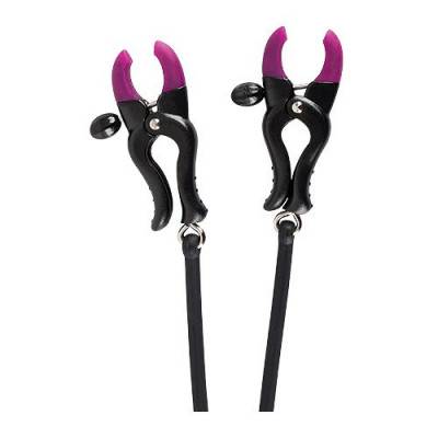 Bad Kitty - Silicone Clit & Nipple Clamps (BK-2) Close Up View
