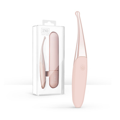 Senzi Pinpoint Vibrator - Pink Unboxed View