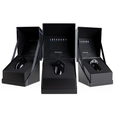 Lockdown Chastity Cage - Large Unboxed View