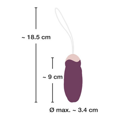 Javida Rotating Love Ball Dimensions