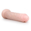 Realistic Dildo White - Large Side View