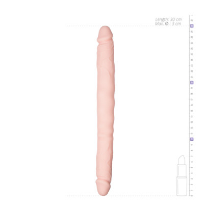 Easytoys Double Ended Dildo - White Dimensions