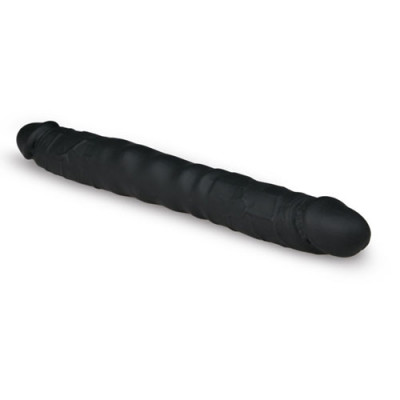 Easytoys Double Ended Dildo - Black Unboxed View