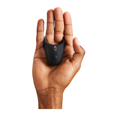 We-Vibe Bond Stimulation Ring - Charcoal Black Handheld View