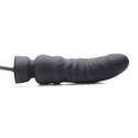 Dick-Spand Inflatable Silicone Dildo Side View