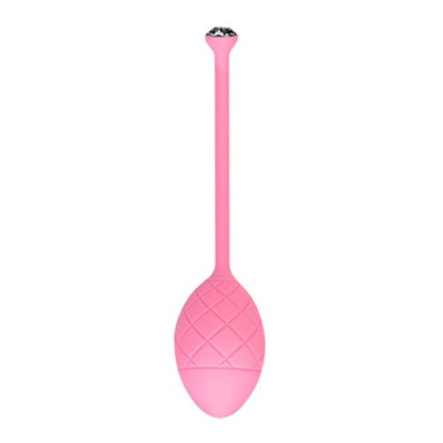 Pillow Talk Frisky Kegel Balls - Pink Unboxed View