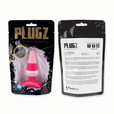 FeelzToys - Plugz Pink Packaged View