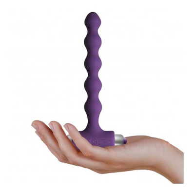 Rocks-Off Petite Sensations Pearls - Purple Handheld View