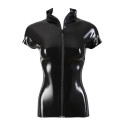 Latex Zip Shirt Unboxed View