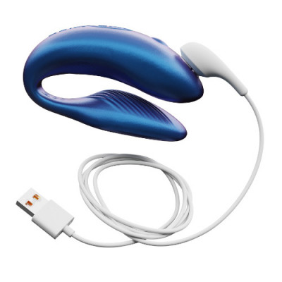We-Vibe Chorus Couples Vibrator - Cosmic Blue Unboxed View